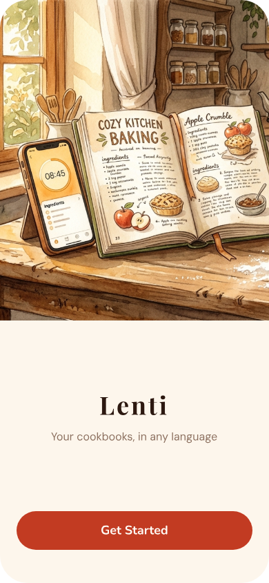 Lenti screen, Welcome