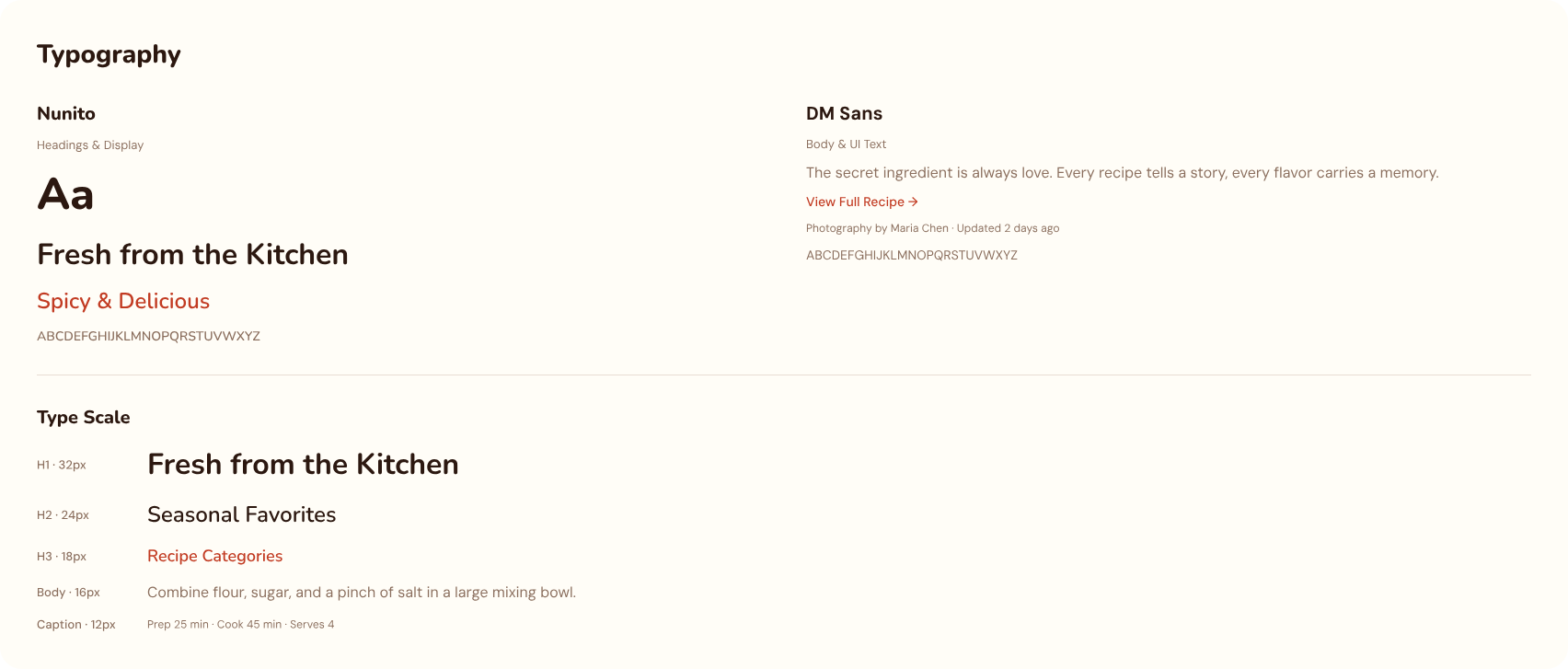 Lenti typography